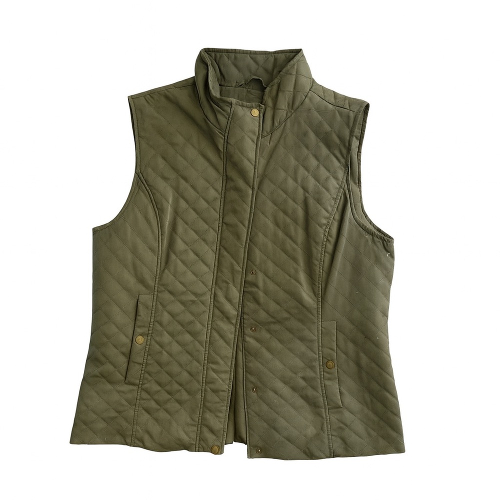 G.H. Bass & Co. Quilted Green Women's Vest